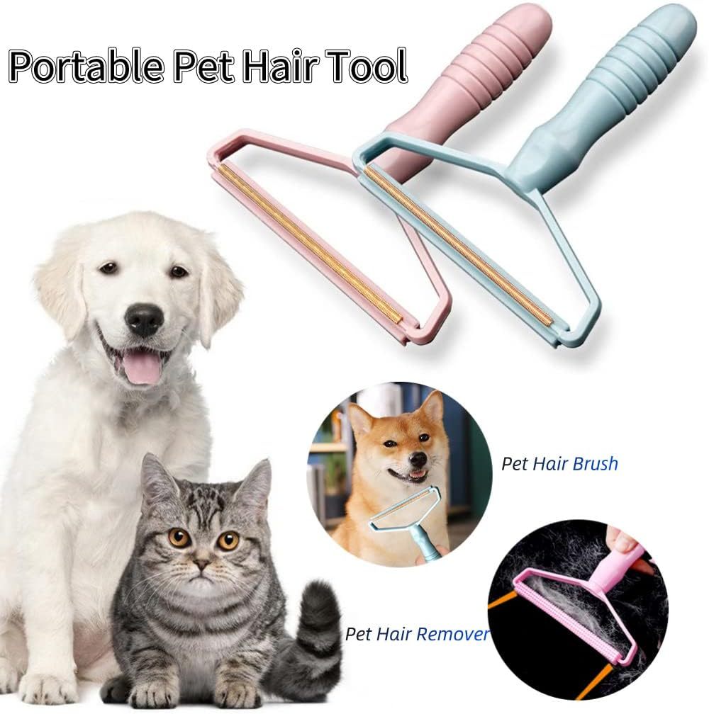 Portable Fabric Shaver Pet Hair Remover  Manual Lint Remover Dog Hair Remover Tool Removing  Dust From Clothing Carpet Furniture Blankets