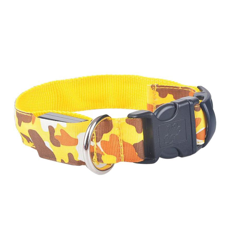 Camouflage pet supplies luminous dog collar