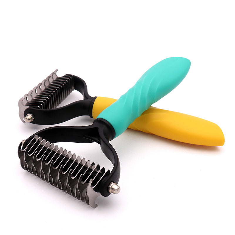 Pet Hair Grooming Tool Dematting Brush