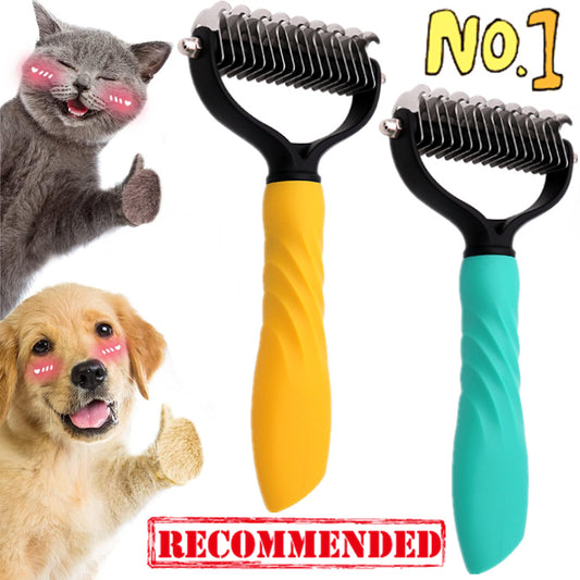 Pet Hair Grooming Tool Dematting Brush